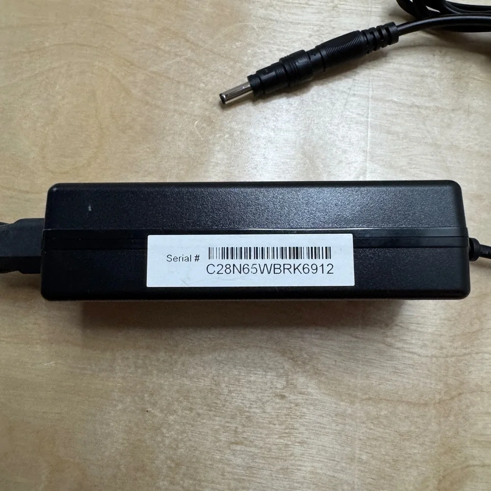 BTI 65W Laptop AC Adapter Power Supply 19V 3.42A Notebook Charger C28N65WBRK6912